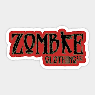 Zombie Clothing Co Sticker